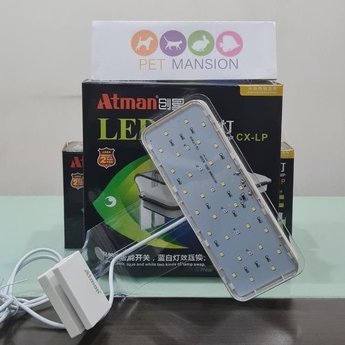 Grosir Atman Cx-Lp Lampu Jepit Aquarium Lamp