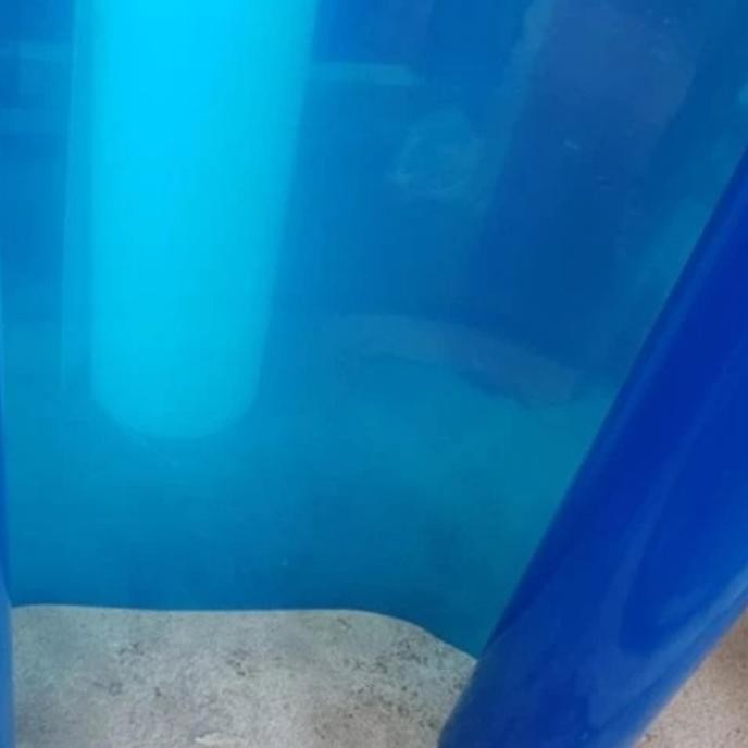 Murah Fiber pagar polos plastik penutup pagar per rol 50 meter Non COD