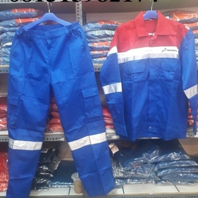 wearpack pertamina nomex IIIa setelan baju&celana