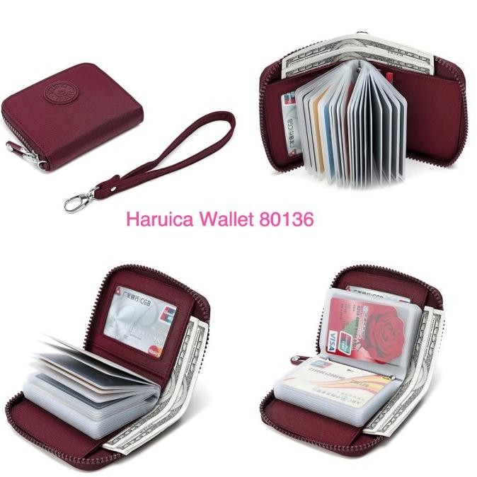 Dompet kartu HARUICA WALLET 80136 - dompet lipat kartu