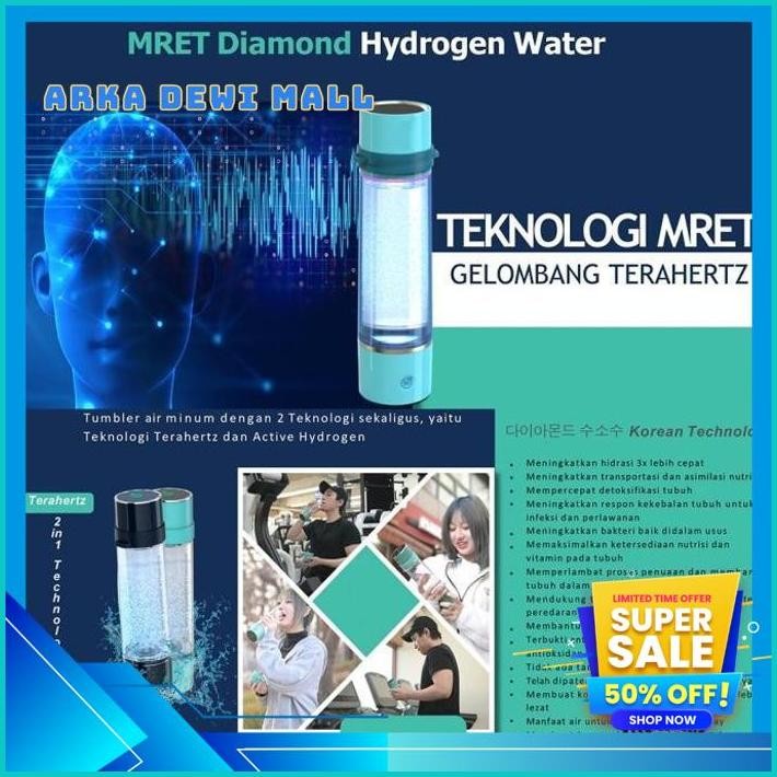MRET TERAHERTZ TUMBLR MRET 500ML PREMIUM TEKNOLOGI TERAHERTZ MENINGKATKAN KESEHATAN DAN VITALITAS TU