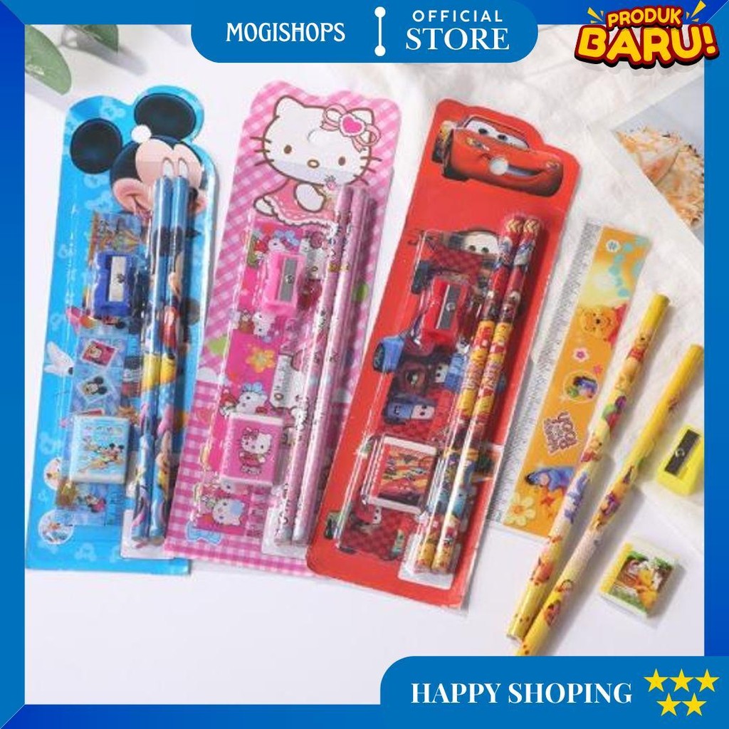 

Alat Tulis Sekolah Karakter Lucu 5In1 Stationery Mini D Promo 4.4