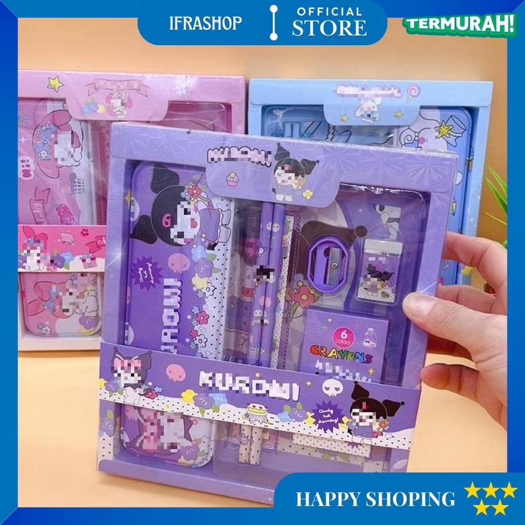 

Dsm Paket Alat Tulis Set 7 In 1 Set Stationery 7In1 Karakter Kartun Alat Tulis Anak Sekolah Penghapus Pengaris Kotak Pensil Penggaris Crayon D Cod