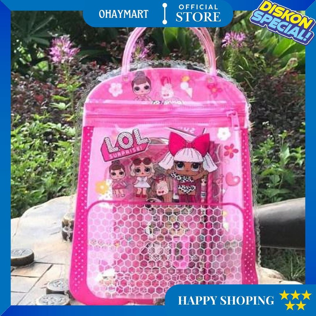 

Gbi Stationery Set 6 In 1 Free Bag Alat Tulis Anak Sekolah Buku Pulpen Penghapus Pengaris D Gratis Ongkir