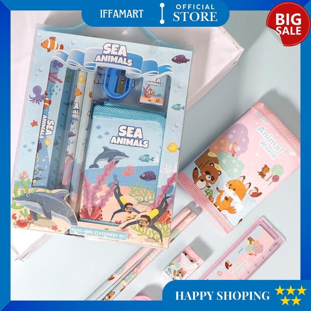 

Kp126 - Set Stationery Anak Alat Tulis 6 In 1 Alat Tulis Sekolah Perlengkapan Sekolah Set Alat Tulis PeralatanSekolahLengkap D Cod