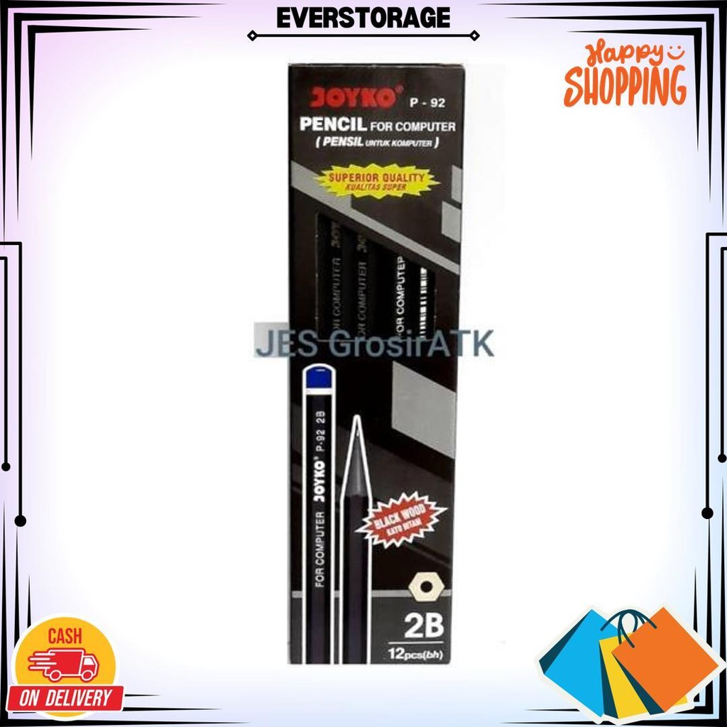 

Pensil Murah Joyko 2B P-92/P92 [Lusin] D Promo Puncak