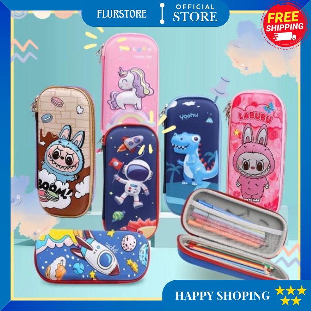 

Mikusoo Kotak Pensil Karakter 3D Timbul Anak Sekolah Impor Premium Eva D Sale