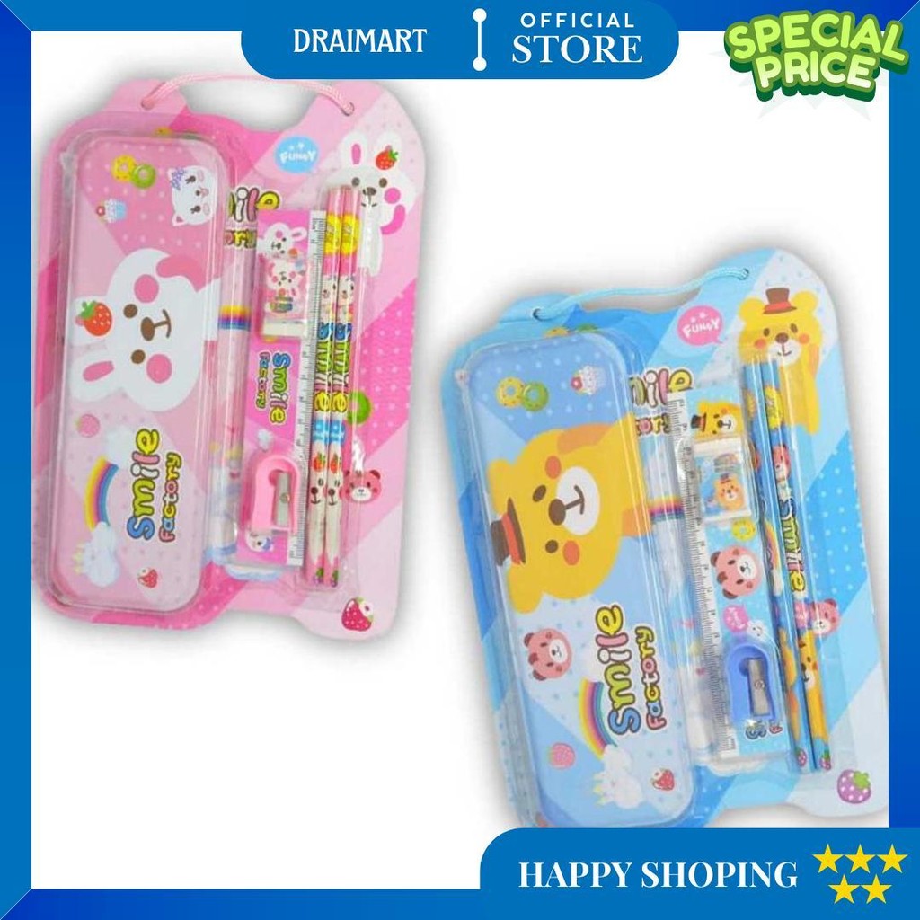 

Osm Jkt S6139 Set Alat Tulis 6 In 1 / Stationery Set Souvenir Anak / Paket Alat Tulis Sekolah / Fancy Set Anak Motif Karakter Lucu D Promo Puncak