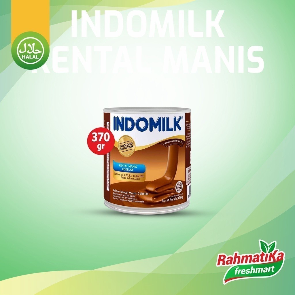 

Indomilk Susu Krimer Kental Manis Cokelat 370 gram