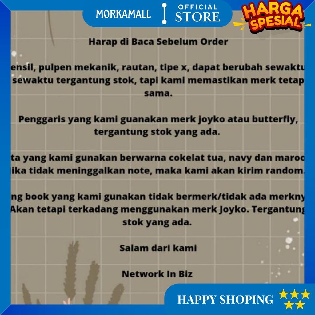 

Paket 1 Alat Tulis Anak Sekolah / Hampers Alat Tulis Kantor / Alat Tulis Set Pensil Mekanik Pulpen Penghapus Joyko D Best Seller