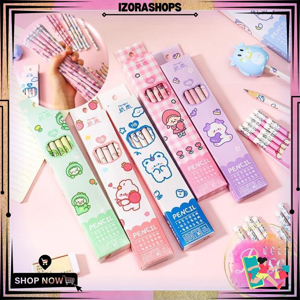 

- S5670 Pensil Set Alat Tulis Sekolah Anak / Pensil Set Isi Banyak / Pensil Set Pack Cute / Pensil Anak Karakter Lucu D Promo 4.4