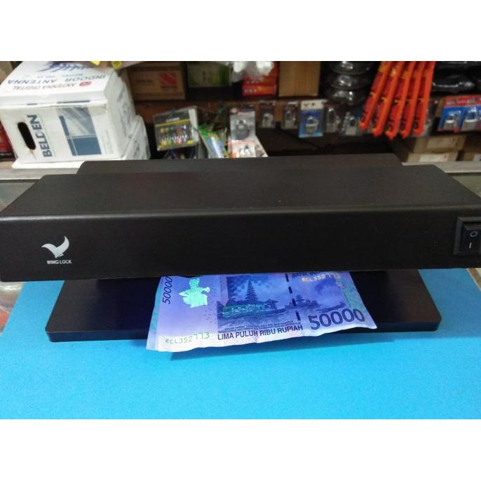 

Terlaris Money detector/ alat deteksi uang palsu 2x6watt SALE