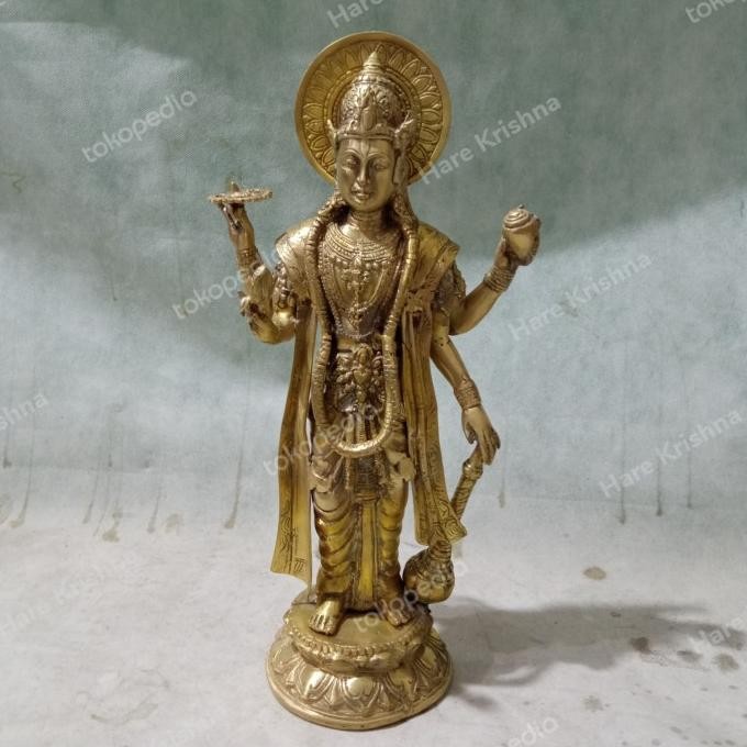 ] patung arca Dewa Wisnu / Dewa Visnu