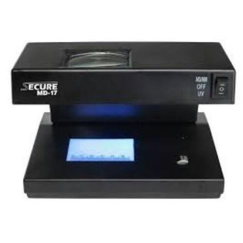 

Terlaris SECURE MD17 Alat Diteksi Uang / Money Detector / Lampu UV MD-17 SALE