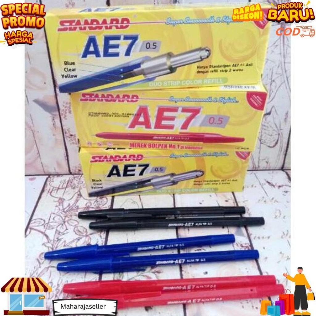 

Pulpen Standard Ae7 (12 Pcs) D Cod