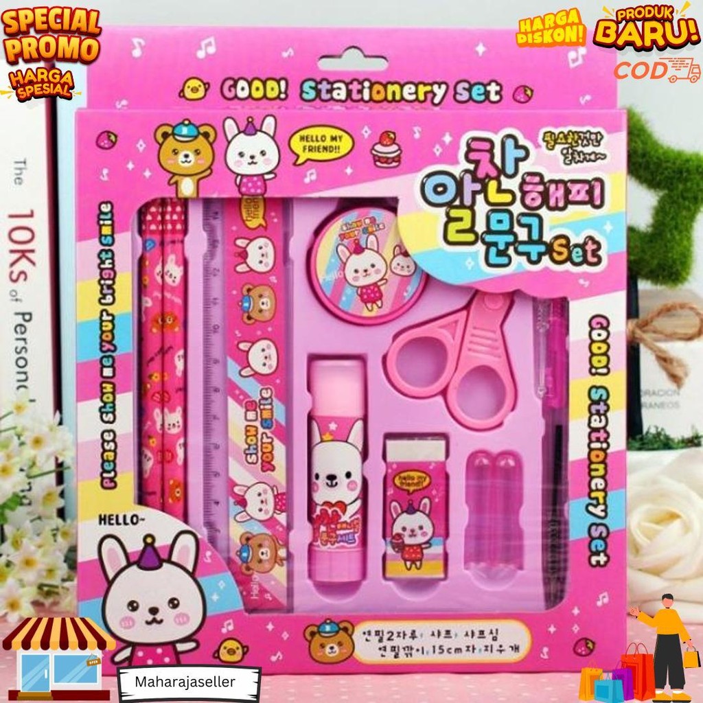 

Ss Paket Alat Tulis Set 8In1 Stationery Set Study Set Anak Karakter Set Alat Tulis Anak Tk D Promo Puncak