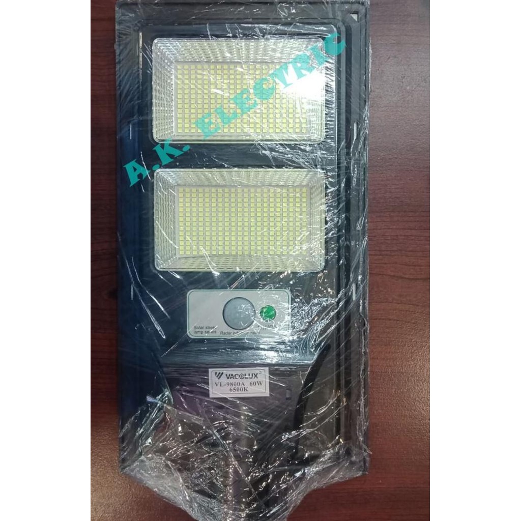 Grosir Lampu Jalan Pju Solar Cell Vacolux 60W 60Watt 60 Watt
