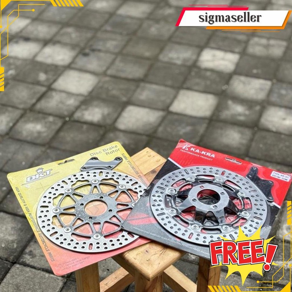 Piringan Cakram Copy Tdr Baut 4 Baut 5 Supra X Jupiter Kharisma Gratis Ongkir