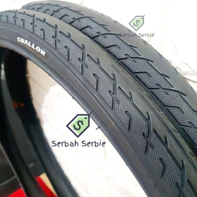 ready  BAN LUAR SEPEDA 26X1.75 SWALLOW DELI TIRE 26 X 175 1.75 26x175 MTB ROAD CITY BIKE FEDERAL TOU