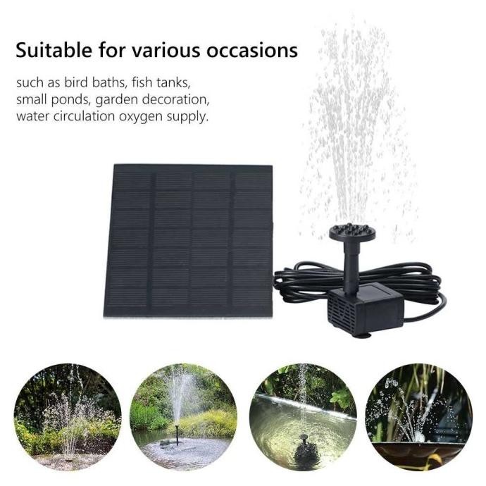 Murah Pompa Air Kolam Solar Cell Panel Surya Tenaga Solar Matahari