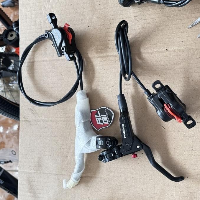 ready  Rem hydrolic  Radius gress panjang 170 mtb fullsus sepeda lipat murah