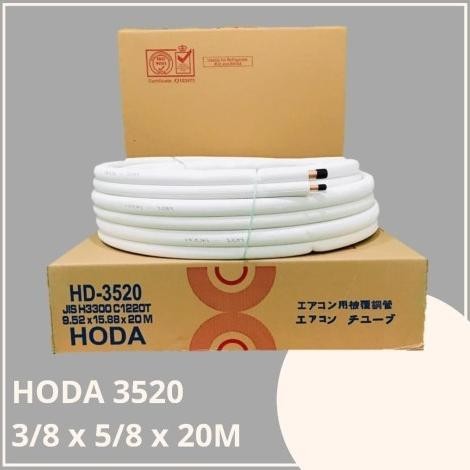 Murah HODA PIPA AC 3/8 & 5/8" HD3520 tebal 0.71 mm pipa refrigerant Non COD