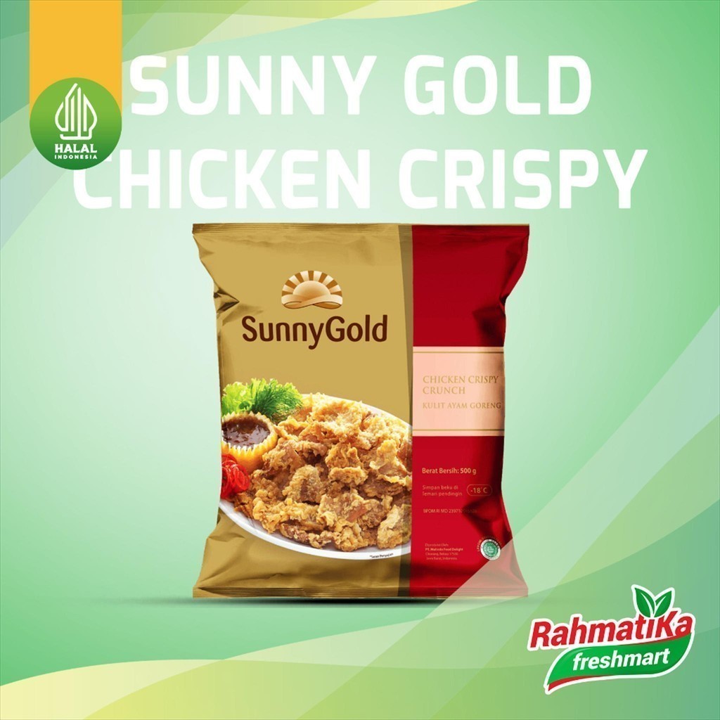 

Sunny Gold Chicken Crispy Crunch / Kulit Ayam Goreng 500 gr