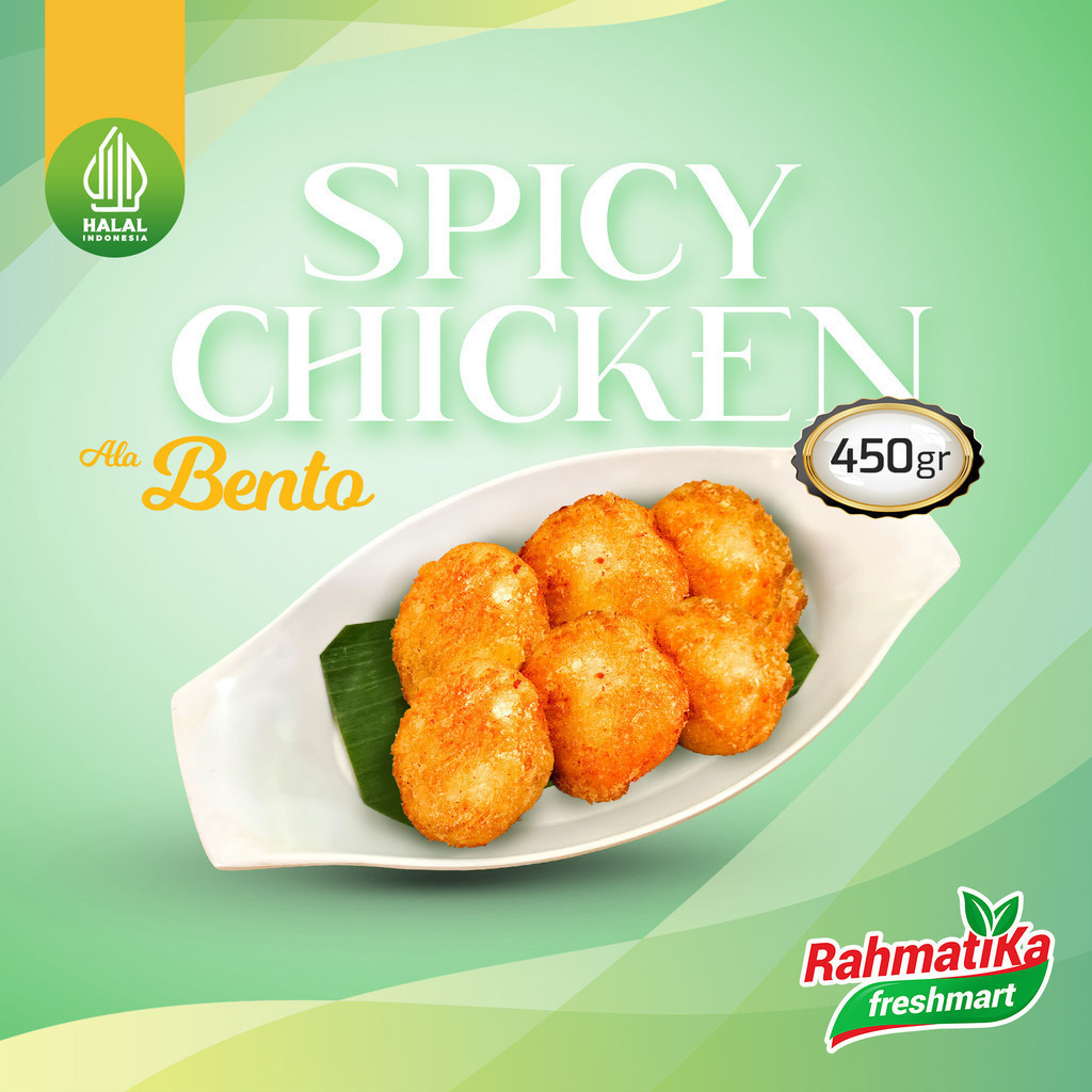 

Spicy Chicken Home Made Rahmatika Food 450 gr