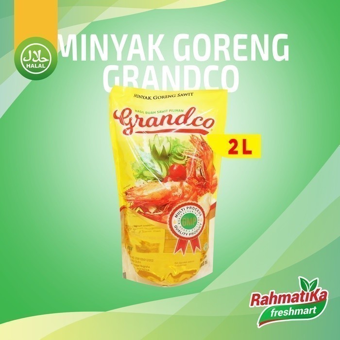 

Grandco Minyak Goreng Refill / Minyak Goreng Sawit 2 Liter