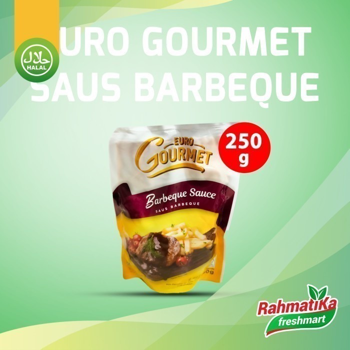 

Euro Gourmet Barbeque Sauce / Saus Barbeque 250g (Pouch)