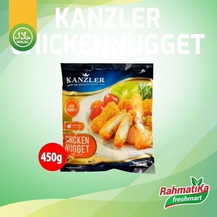 

Kanzler Naget Ayam / Chicken Nugget 450 gram