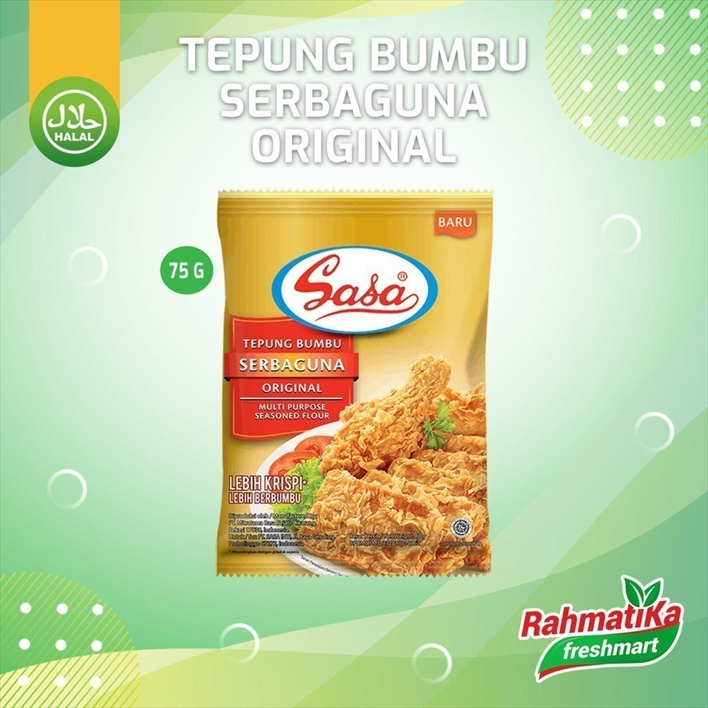 

Sasa Tepung Serbaguna Hot Spicy / pedas 75 gr