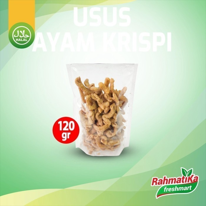 

Usus Ayam Krispi 120 gram (Snack)