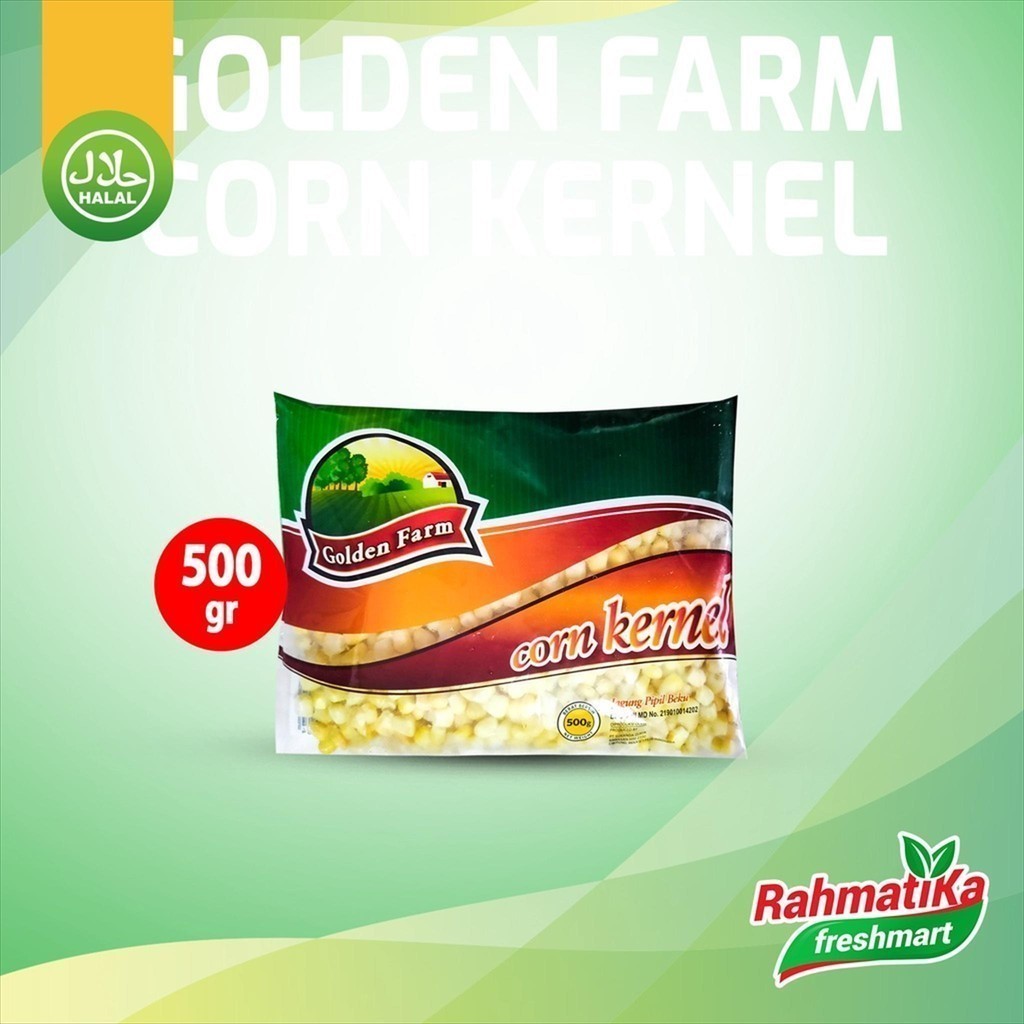 

Golden Farm Corn Kernel - Jagung Pipil Beku 500 gram