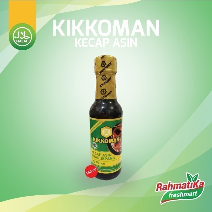

Kikkoman Kecap Asin Khas Jepang 150 ml