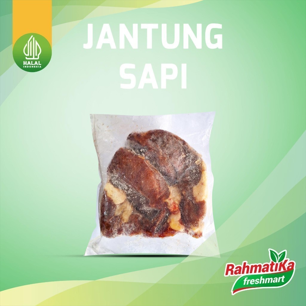 Jantung Sapi 500 gr (Frozen)