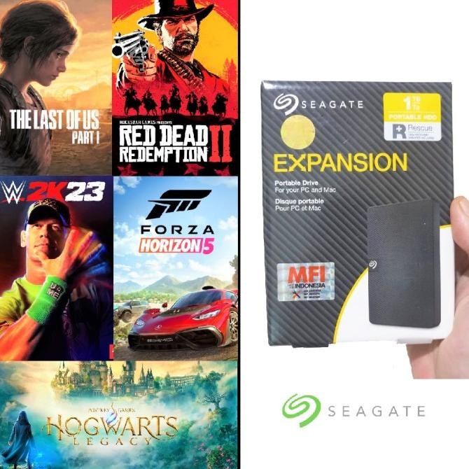 Sale Hdd Hardisk Eksternal Full Game Pc | 1Tb 2Tb 4Tb | Mfi | 2.5" New