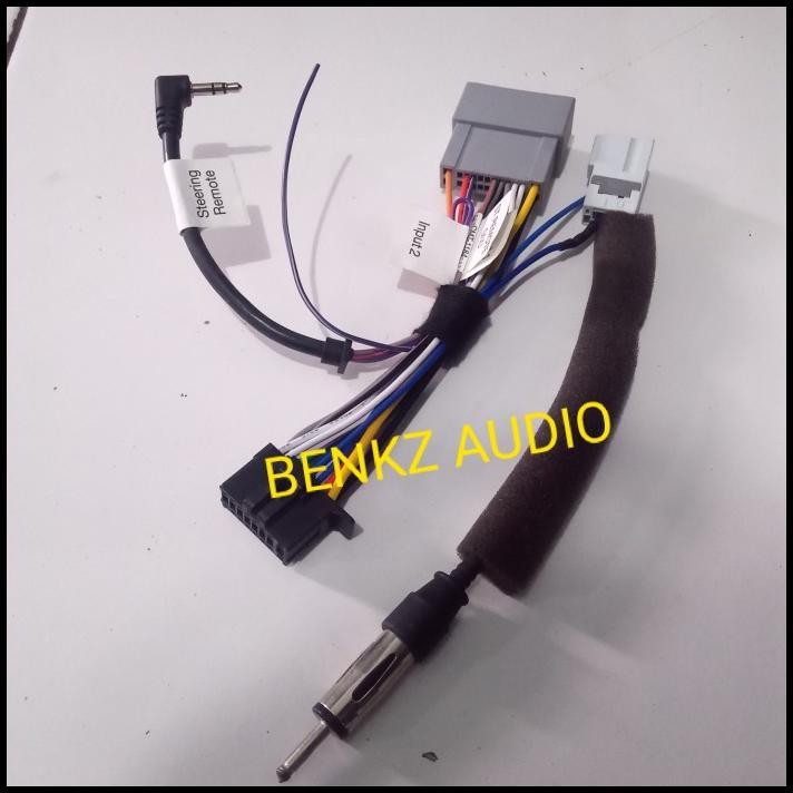 Soket Head Unit Pioneer Pnp Honda Brio Mobilio 2017 Up Plug N Play