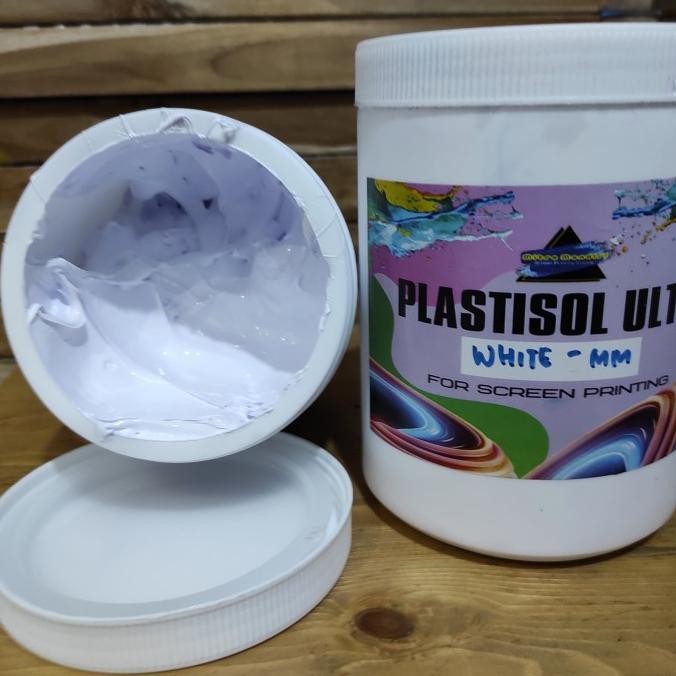

Baru Plastisol Ultra White-Mm 1Kg Premium