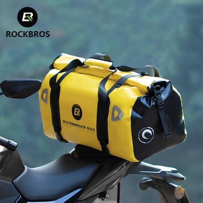 Tas Motor Touring Belakang Waterproof Rockbros Olahraga Gym Portable Co