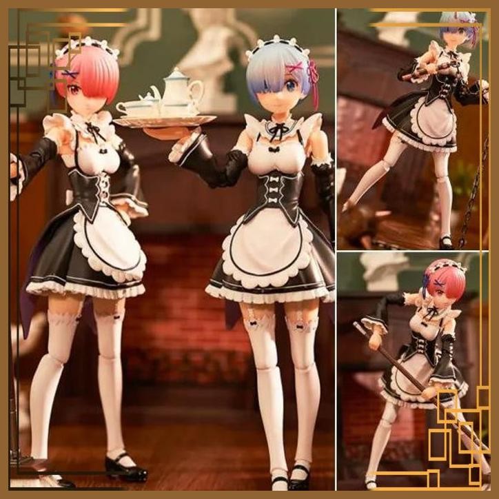 [MKM] ACTION FIGURE RE:ZERO - ARCTECH REM & RAM (BONUS)