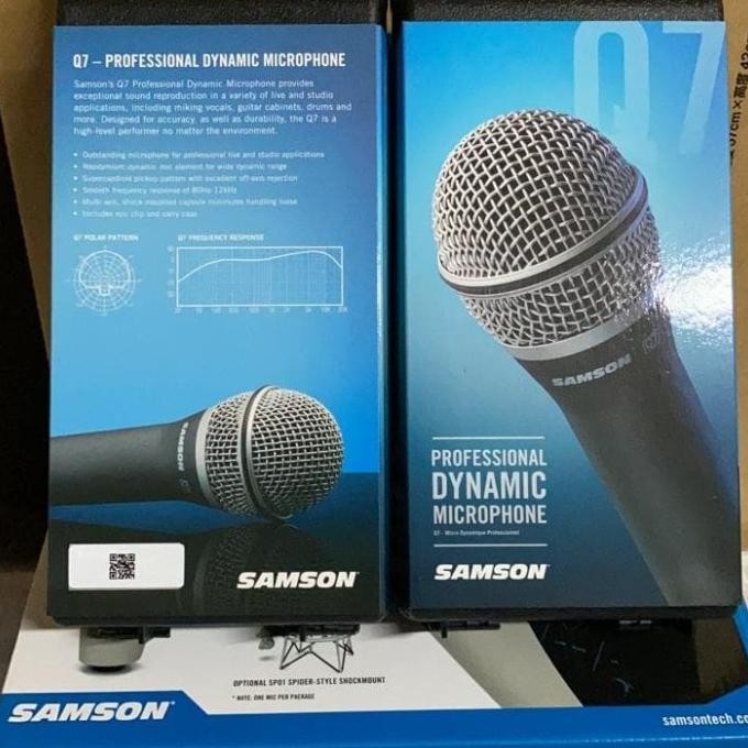 Murah Mic / Microphone Kabel Samson Q7 / Q-7 Original