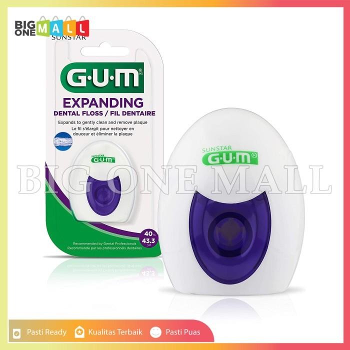 GUM Expanding Floss 2030, Gum Orthodontic, Dental Floss, Benang Gigi
