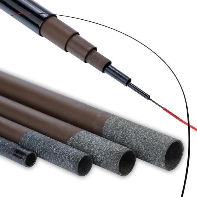 joran pancing 3.6m/4.5m tegek 450 murah ringan kuat joran pancing tegek carbon super ringan kaku jor