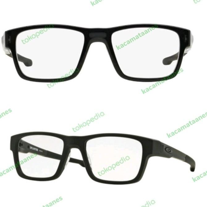 new  frame kacamata pria paket lensa anti radiasi minus ox splinter