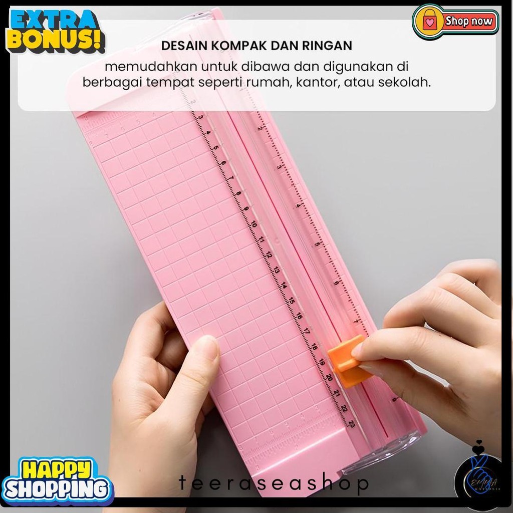 

Em Alat Pemotong Kertas Portabel Paper Cuter Trimmer Terlengkap Dan Termurah
