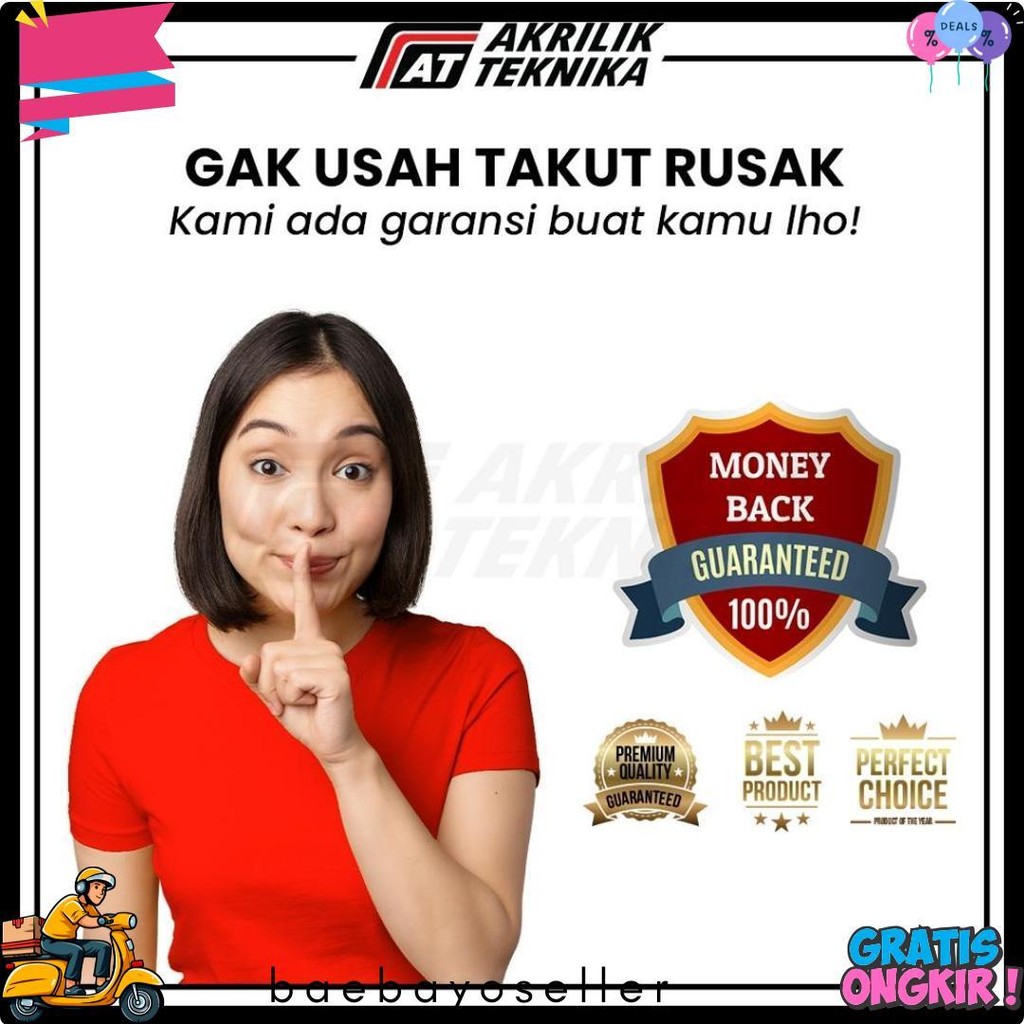 

Lembaran Akrilik A3 5Mm / Acrylic Sheet Clear / Akrilik Bening Hitam Putih Terlaris! Produk Ini Banyak Dicari