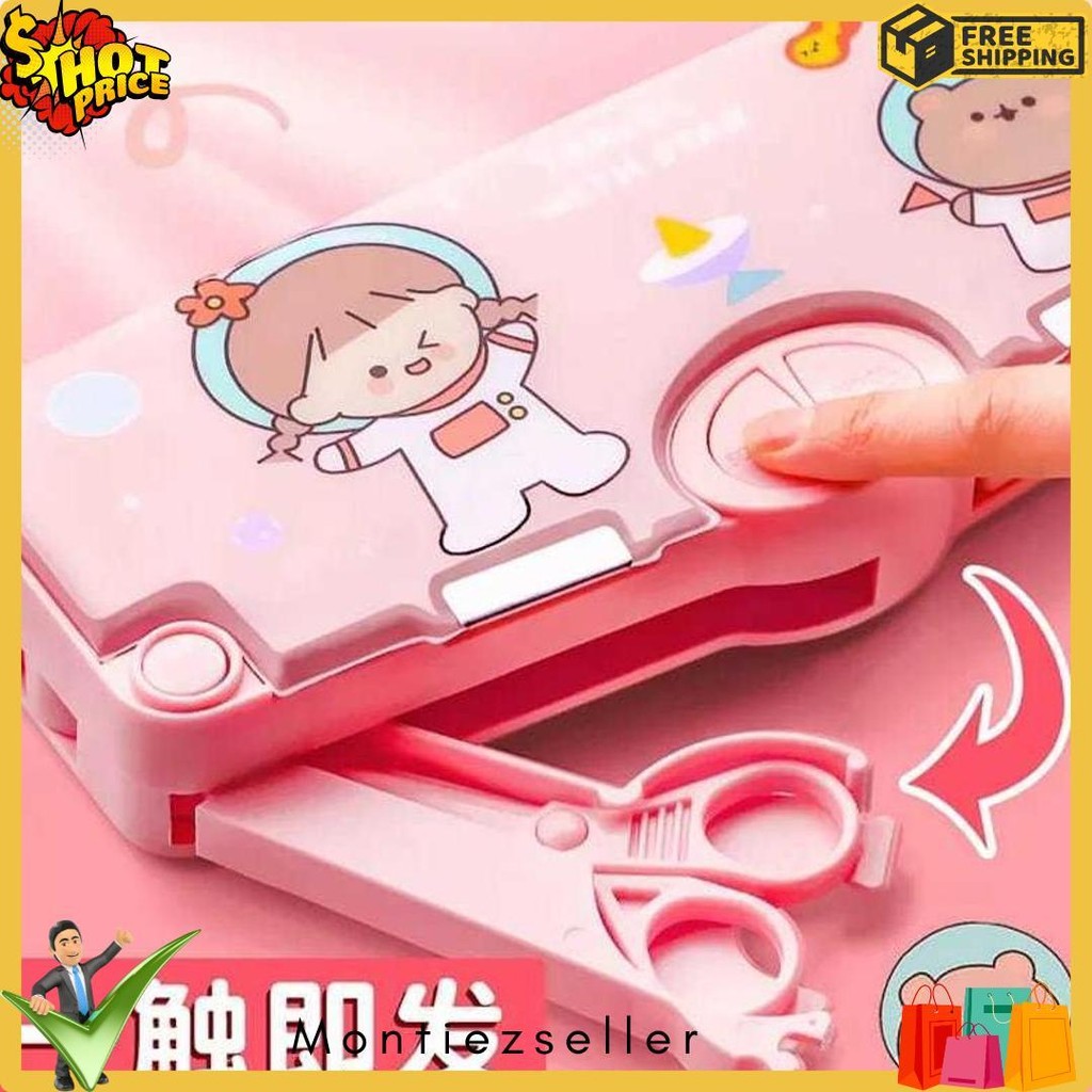 

( Zwq ) K001 Kotak Pensil Multifungsi Motif Kartun Untuk Laki Laki Perempuan / Tempat Pensil Serbaguna Anak Sekolah Tk Sd Diskon