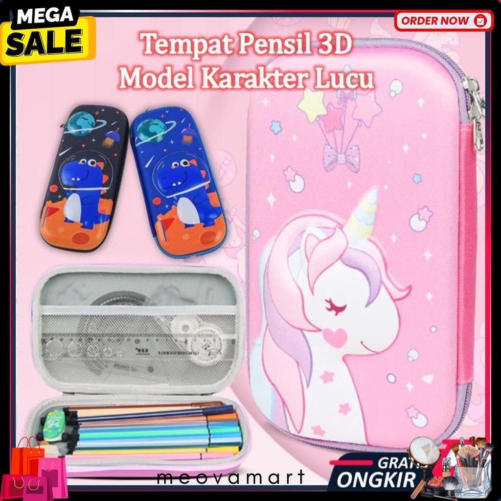 

Gratis Ongkir - S5626 Tempat Pensil 3D Model Terbaru / Kotak Pensil / Tempat Pensil Anak Sekolah 3D Bahan Eva Anti Air Flash Sale! Diskon Hingga 70%