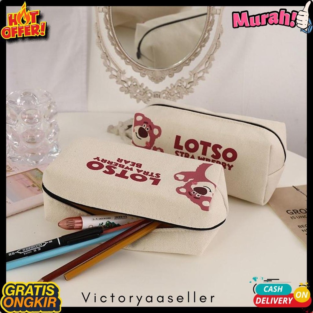

Ins Pacha Anjing Tas Pensil Cute Strawberry Bear Tas Pensil Jaring Merah Kapasitas Besar Siswa Sekolah Dasar Smp Peralatan Penyimpanan Tas Flash Sale! Diskon Hingga 70%
